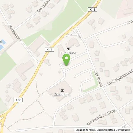 Standortübersicht der Tankstelle Westfalen Weser Ladeservice GmbH in 33034 Brakel