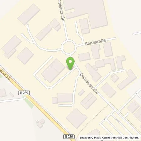 Standortübersicht der Tankstelle Westfalen Weser Ladeservice GmbH in 32791 Lage