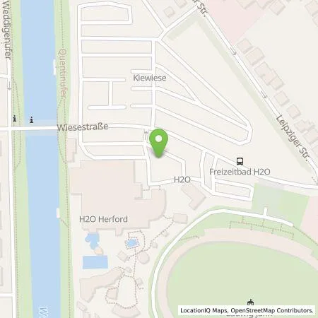 Standortübersicht der Tankstelle Westfalen Weser Ladeservice GmbH in 32052 Herford