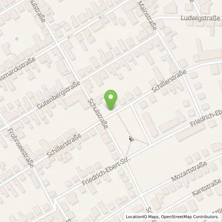 Standortübersicht der Tankstelle Überlandwerk Groß-Gerau GmbH in 65474 Bischofsheim