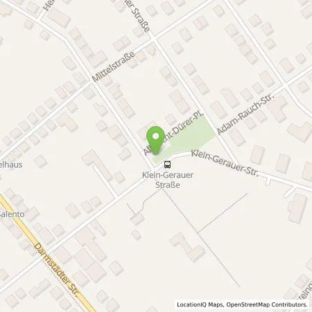 Standortübersicht der Tankstelle Überlandwerk Groß-Gerau GmbH in 64521 Groß-Gerau