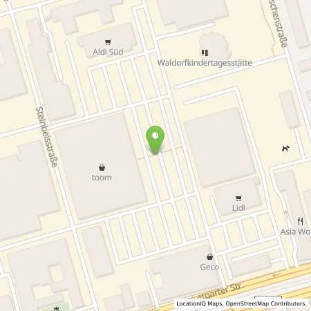 Standortübersicht der Tankstelle Kaufland Dienstleistung GmbH & Co. KG in 70736 Stuttgart