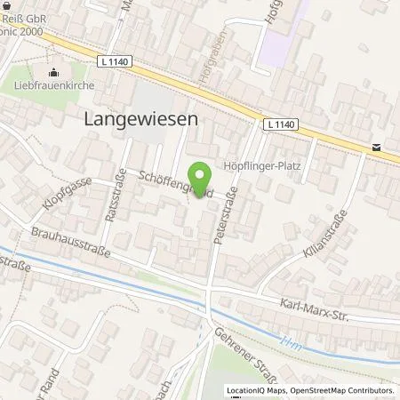 Standortübersicht der Tankstelle TEAG Mobil GmbH in 98693 Ilmenau