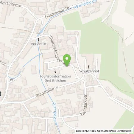 Standortübersicht der Tankstelle TEAG Mobil GmbH in 99869 Mühlberg