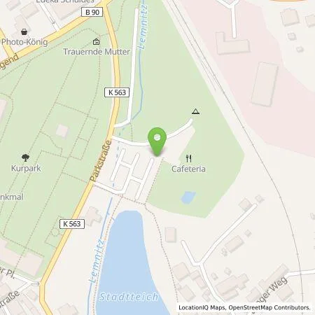 Standortübersicht der Tankstelle TEAG Mobil GmbH in 07356 Bad Lobenstein