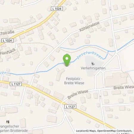 Standortübersicht der Tankstelle TEAG Mobil GmbH in 98596 Brotterode-Trusetal