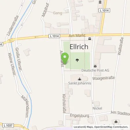 Standortübersicht der Tankstelle TEAG Mobil GmbH in 99755 Ellrich