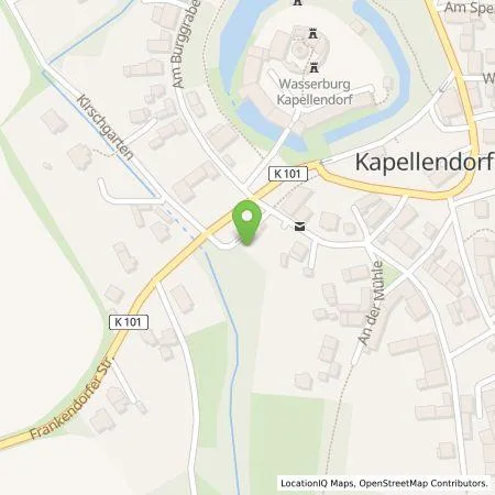 Standortübersicht der Tankstelle TEAG Mobil GmbH in 99510 Kapellendorf