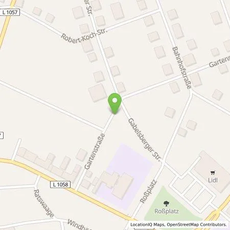 Standortübersicht der Tankstelle TEAG Mobil GmbH in 99628 Buttstädt