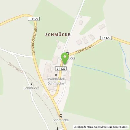 Standortübersicht der Tankstelle TEAG Mobil GmbH in 98528 Suhl