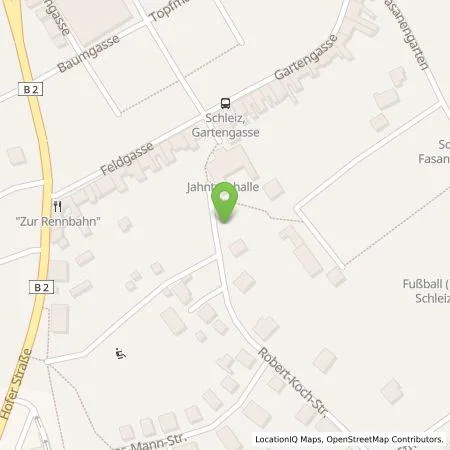 Standortübersicht der Tankstelle TEAG Mobil GmbH in 07907 Schleiz