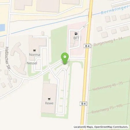 Standortübersicht der Tankstelle TEAG Mobil GmbH in 99189 Gebesee