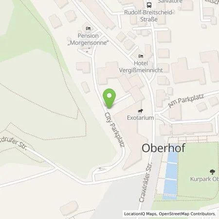 Standortübersicht der Tankstelle TEAG Mobil GmbH in 98559 Oberhof