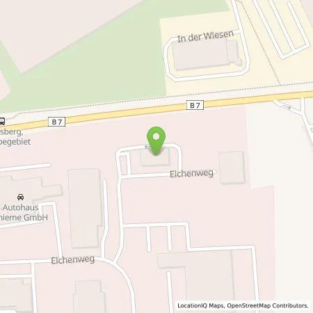 Standortübersicht der Tankstelle TEAG Mobil GmbH in 07616 Petersberg