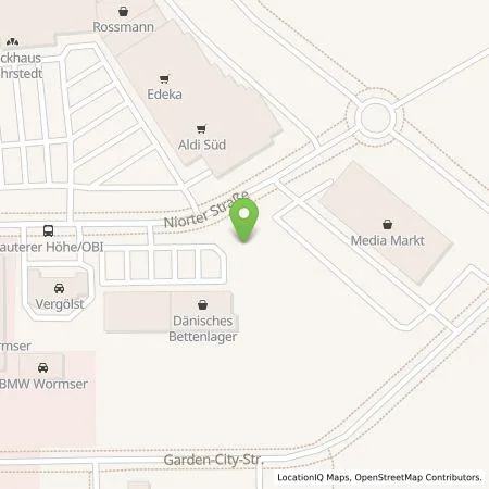 Standortübersicht der Tankstelle TEAG Mobil GmbH in 96450 Coburg