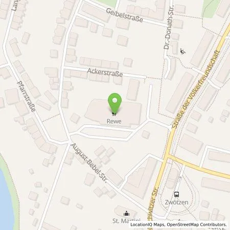 Standortübersicht der Tankstelle TEAG Mobil GmbH in 07551 Gera