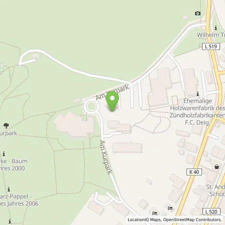 Standortübersicht der Tankstelle TEAG Mobil GmbH in 37444 St. Andreasberg