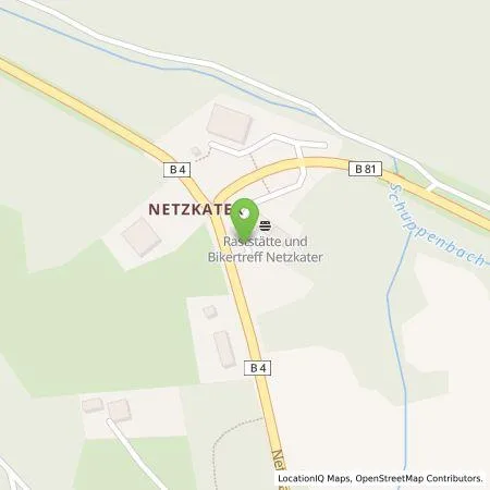 Standortübersicht der Tankstelle TEAG Mobil GmbH in 99768 Harztor