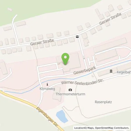 Standortübersicht der Tankstelle TEAG Mobil GmbH in 99331 Geratal