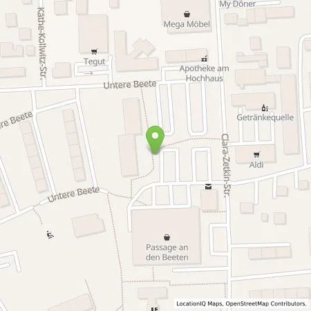 Standortübersicht der Tankstelle TEAG Mobil GmbH in 36433 Bad Salzungen