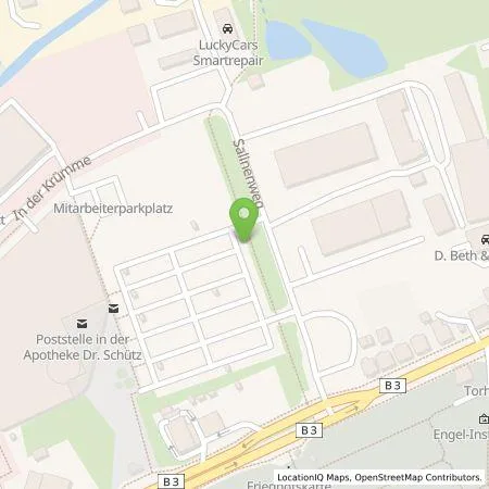 Standortübersicht der Tankstelle TEAG Mobil GmbH in 37081 Göttingen