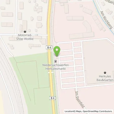 Standortübersicht der Tankstelle TEAG Mobil GmbH in 99768 Harztor