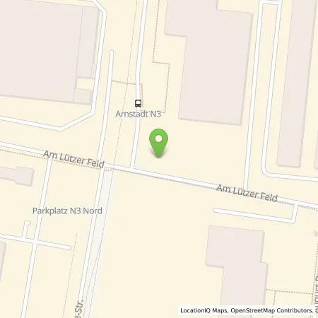 Standortübersicht der Tankstelle TEAG Mobil GmbH in 99310 Arnstadt