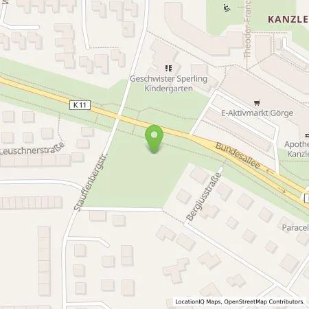 Standortübersicht der Tankstelle EDEKA-MIHA Charge GmbH in 38116 Braunschweig