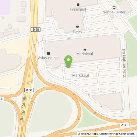 Standortübersicht der Tankstelle EDEKA-MIHA Charge GmbH in 49082 Osnabrück