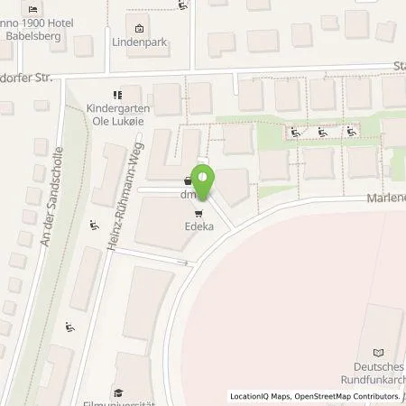 Standortübersicht der Tankstelle EDEKA-MIHA Charge GmbH in 14482 Potsdam
