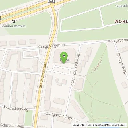 Standortübersicht der Tankstelle EDEKA-MIHA Charge GmbH in 38440 Wolfsburg