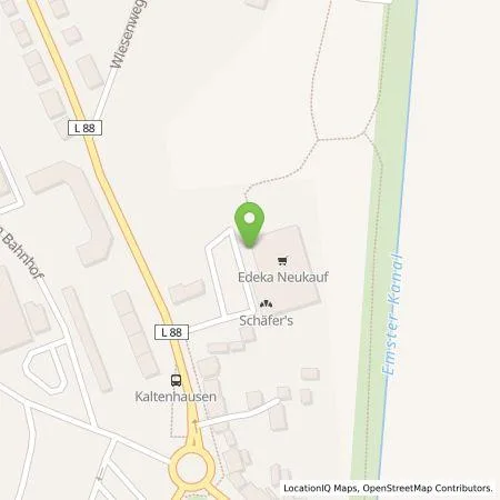 Standortübersicht der Tankstelle EDEKA-MIHA Charge GmbH in 14797 Kloster Lehnin