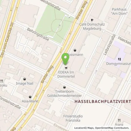 Standortübersicht der Tankstelle EDEKA-MIHA Charge GmbH in 39104 Magdeburg