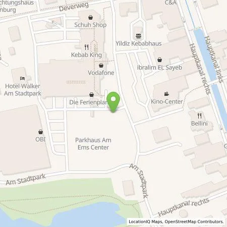 Standortübersicht der Tankstelle EDEKA-MIHA Charge GmbH in 26871 Papenburg