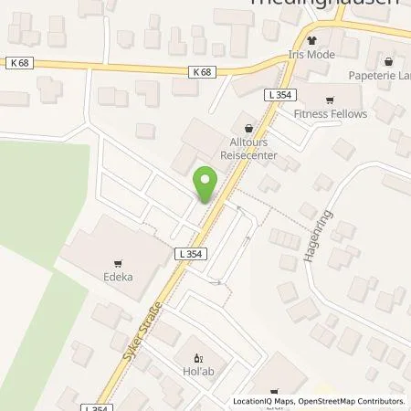 Standortübersicht der Tankstelle EDEKA-MIHA Charge GmbH in 27321 Thedinghausen