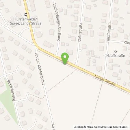 Standortübersicht der Tankstelle EDEKA-MIHA Charge GmbH in 15517 Fürstenwalde