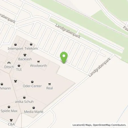 Standortübersicht der Tankstelle EDEKA-MIHA Charge GmbH in 16303 Schwedt