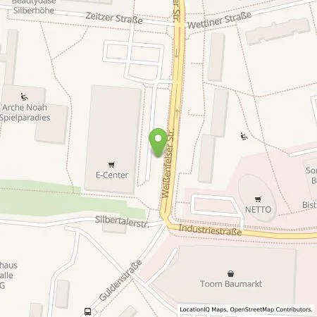 Standortübersicht der Tankstelle EDEKA-MIHA Charge GmbH in 06132 Halle (Saale)