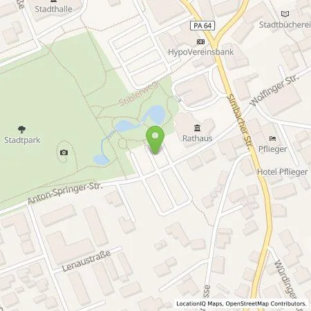 Standortübersicht der Tankstelle Energie Südbayern GmbH in 94060 Pocking