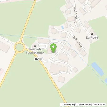 Standortübersicht der Tankstelle Energie Südbayern GmbH in 83104 Tuntenhausen