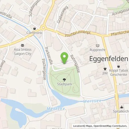 Standortübersicht der Tankstelle Energie Südbayern GmbH in 84307 Eggenfelden