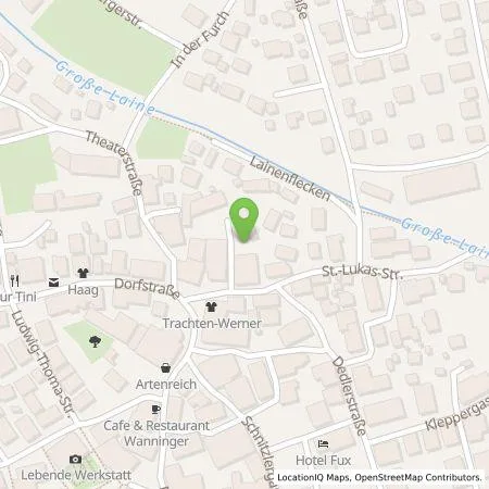 Standortübersicht der Tankstelle Energie Südbayern GmbH in 82487 Oberammergau