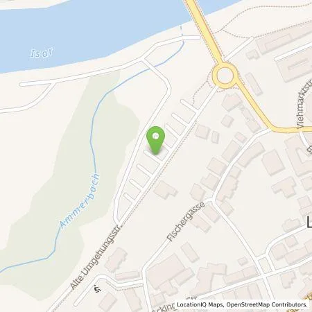 Standortübersicht der Tankstelle Energie Südbayern GmbH in 94405 Landau a.d.Isar