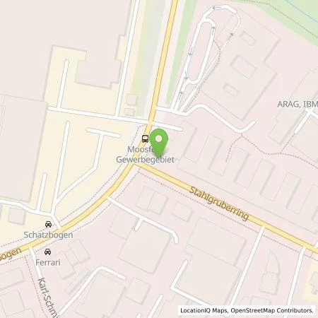 Standortübersicht der Tankstelle Energie Südbayern GmbH in 81829 München