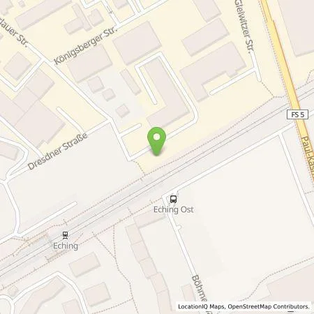 Standortübersicht der Tankstelle Energie Südbayern GmbH in 85386 Eching