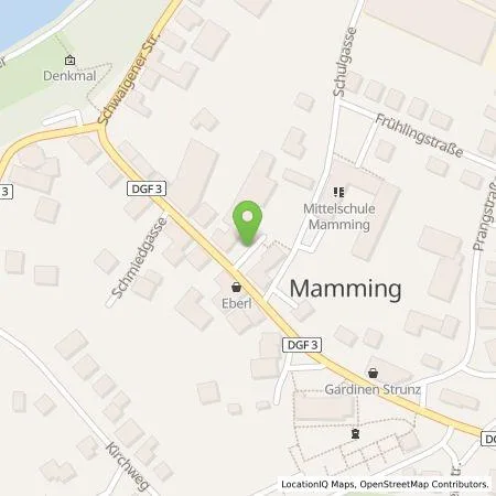 Standortübersicht der Tankstelle Energie Südbayern GmbH in 94437 Mamming