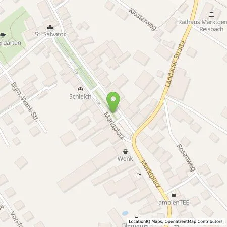 Standortübersicht der Tankstelle Energie Südbayern GmbH in 94419 Reisbach