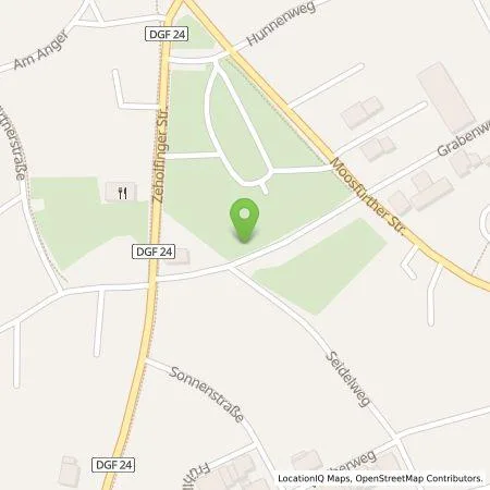 Standortübersicht der Tankstelle Energie Südbayern GmbH in 94522 Wallersdorf