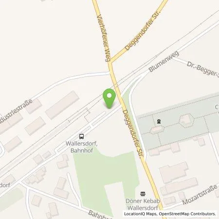 Standortübersicht der Tankstelle Energie Südbayern GmbH in 94522 Wallersdorf