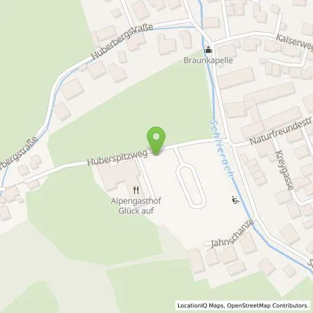 Standortübersicht der Tankstelle Energie Südbayern GmbH in 83734 Hausham